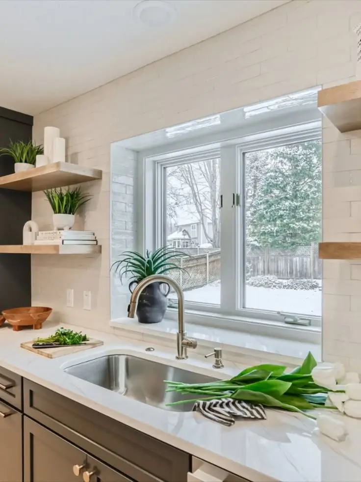 kitchen window over sink